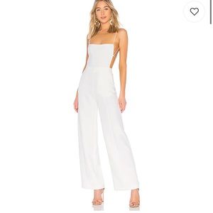 Revolve NBD Prosecco jumpsuit ivory